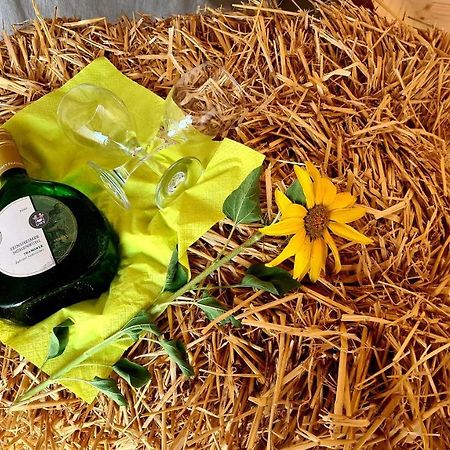 Schlaffass Mit Wellness In Alter Scheune Seinsheim Экстерьер фото